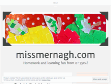 Tablet Screenshot of missmernagh.com